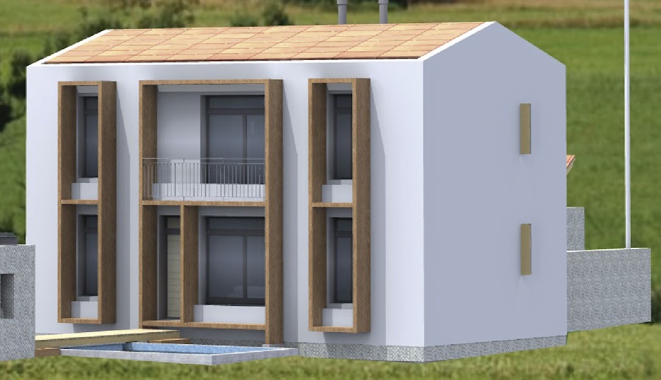 Vivienda bioclimática en El Pla de Carcaixent, 200 m²