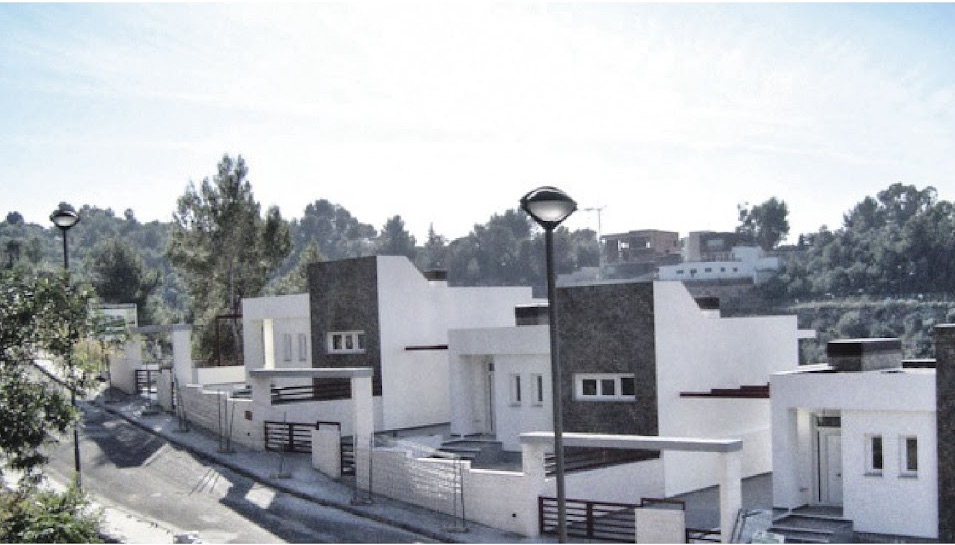 Cuatro viviendas unifamiliares en la urbanización El Racó de Alzira